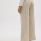 Pantaloni A Vita Alta Felpati Melange Sand 70672