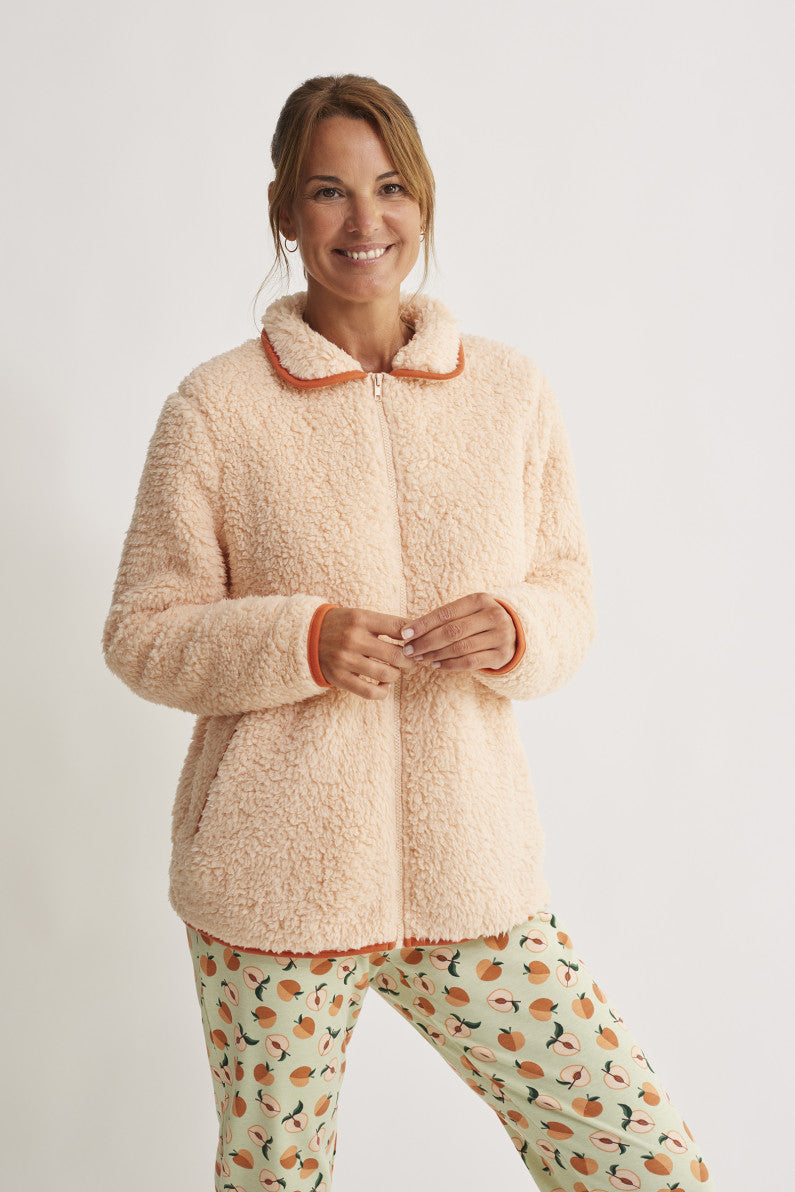 Pigiama 3 pezzi: maglia manica lunga-pantalone- vestaglia N16933 ULTIMI PEZZI PRONTA CONSEGNA