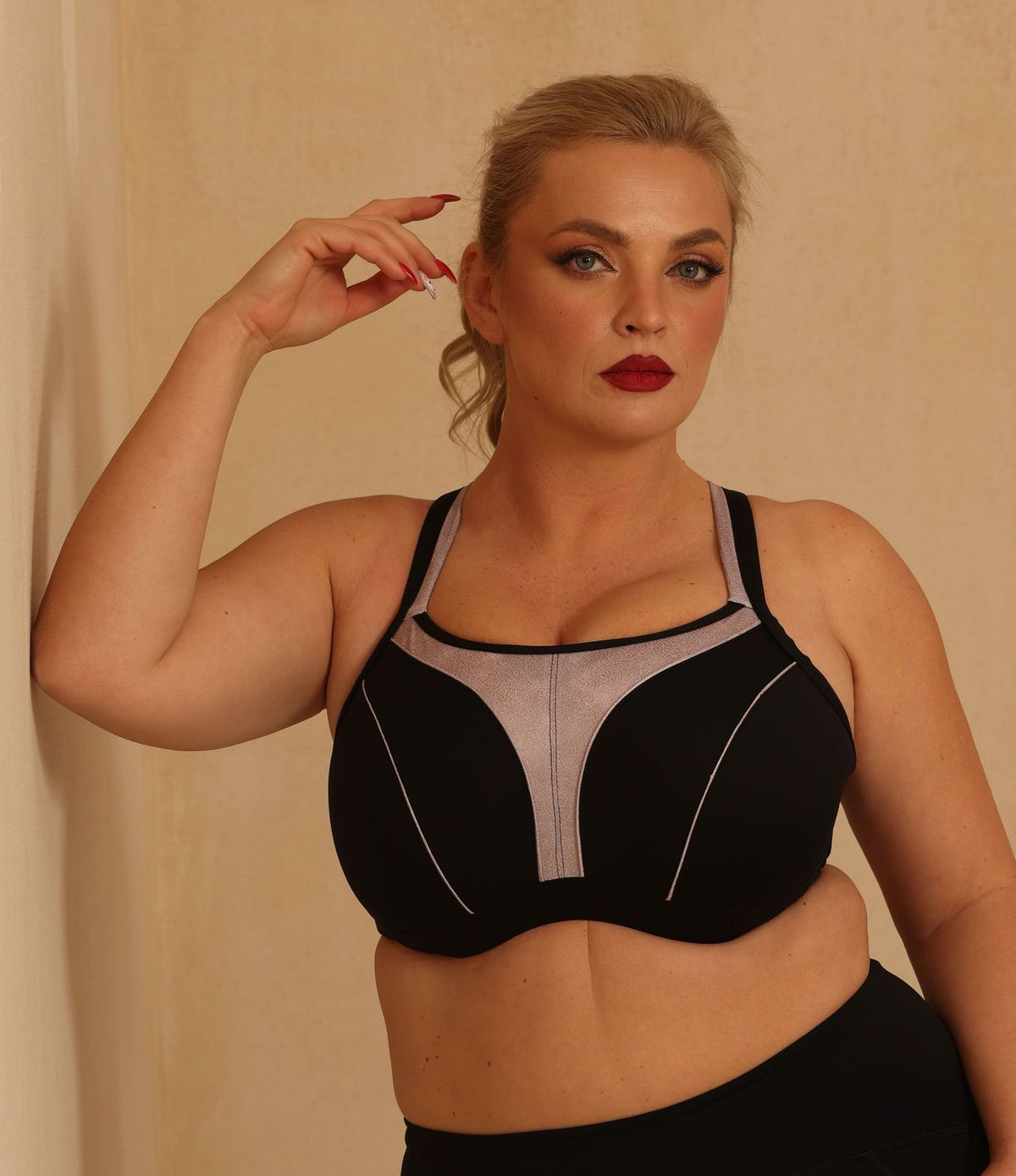 Popi Reggiseno Sportivo Con Ferretto E Coppe Spacer