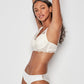 Bralette MICROLACE PREFORMATA 0148 Avorio ULTIME TAGLIE PRONTA CONSEGNA-ARTICOLO IN SVENDITA FINALE-NON SOGGETTO A RESI O CAMBI