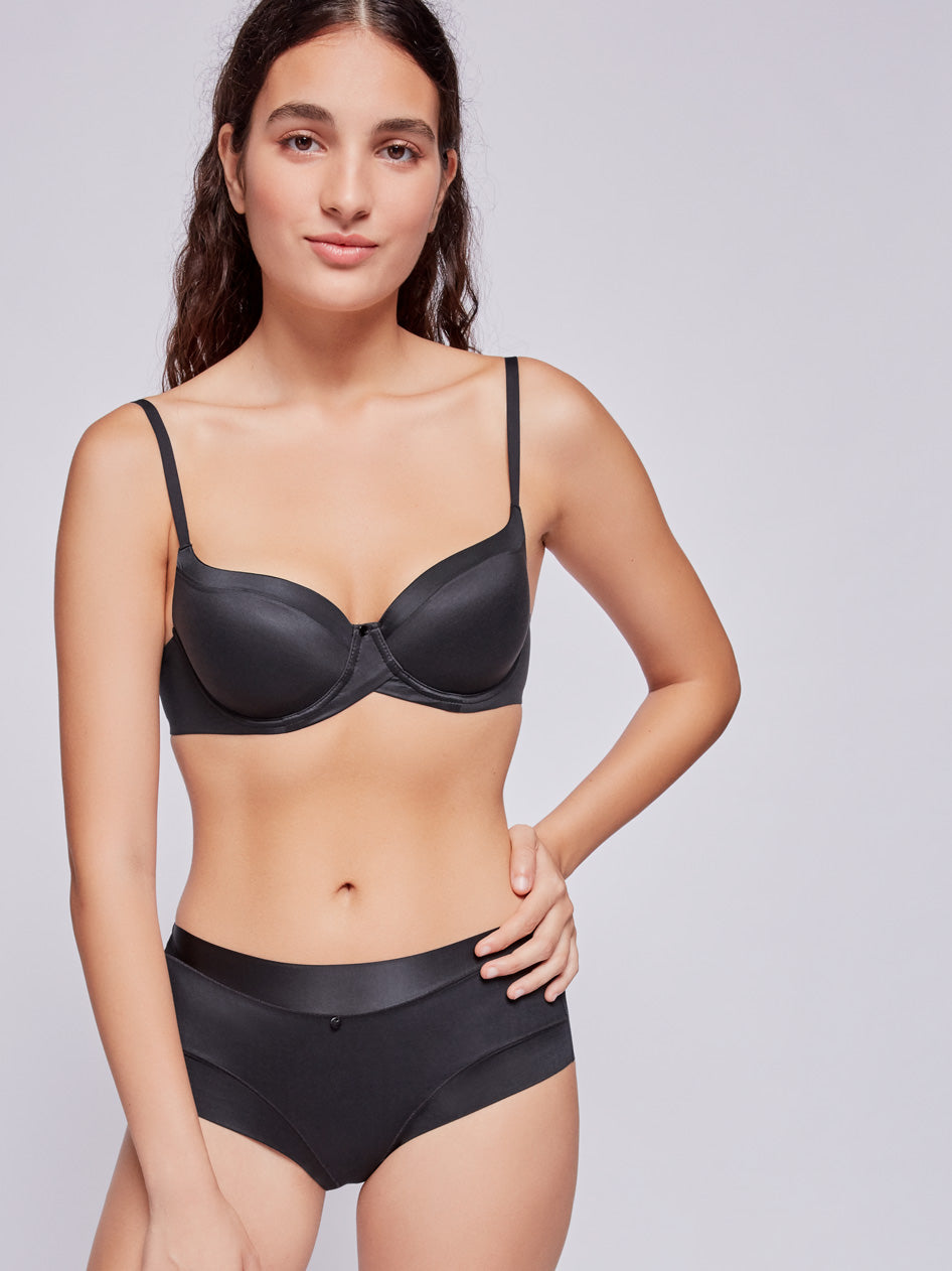 Reggiseno con ferretto e coppa Nero MEMORY FIT 0353 ULTIME TAGLIE PRONTA CONSEGNA-ARTICOLO IN SVENDITA FINALE-NON SOGGETTO A RESI O CAMBI