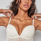 Reggiseno effetto push-up MICROLACE 0149 Avorio ULTIME TAGLIE PRONTA CONSEGNA-ARTICOLO IN SVENDITA TOTALE-NON SOGGETTO A RESI O CAMBI