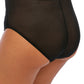 Elomi Kintai Slip A Vita Alta Leggermente Contenitivo Nero