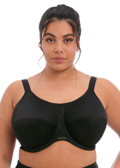 ENERGISE REGGISENO SPORTIVO NERO