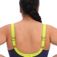Elomi Energise Reggiseno Sportivo con Ferretto ad Alto Sostegno Blu Navy