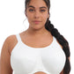 Elomi Energise Reggiseno Sportivo con Ferretto ad Alto Sostegno Bianco