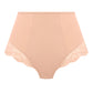Fantasie Reflect Slip A Vita Alta Contenitivo con Pizzo e Microfibra Laser Nude