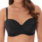 Aura Reggiseno A Fascia Con Ferretto E Coppe Preformate Nero