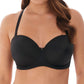 Aura Reggiseno A Fascia Con Ferretto E Coppe Preformate Nero