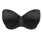 Aura Reggiseno A Fascia Con Ferretto E Coppe Preformate Nero