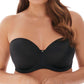 Aura Reggiseno A Fascia Con Ferretto E Coppe Preformate Nero