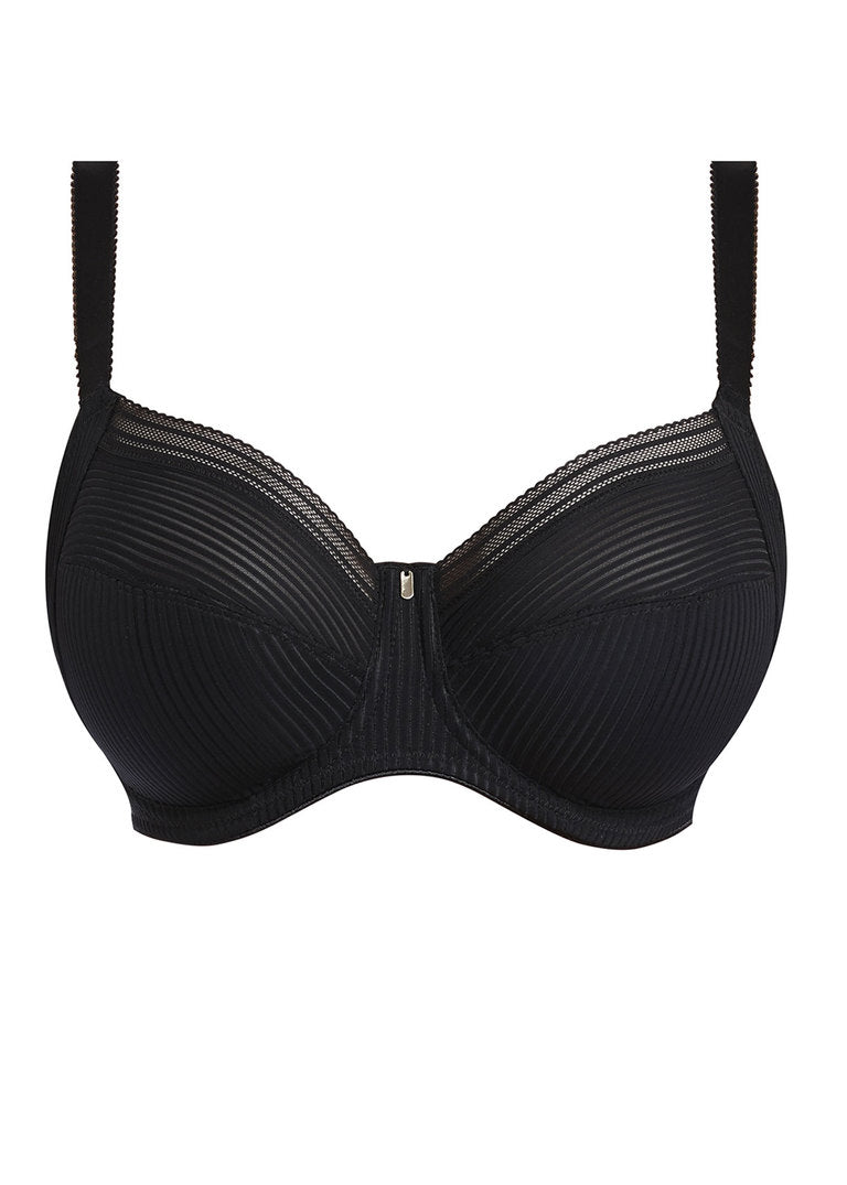 Fusion Nero Reggiseno Con Coppe Non Preformate E Ferretto