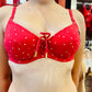 Slip Costume Rosso Pois Gisela ULTIME TAGLIE PRONTA CONSEGNA