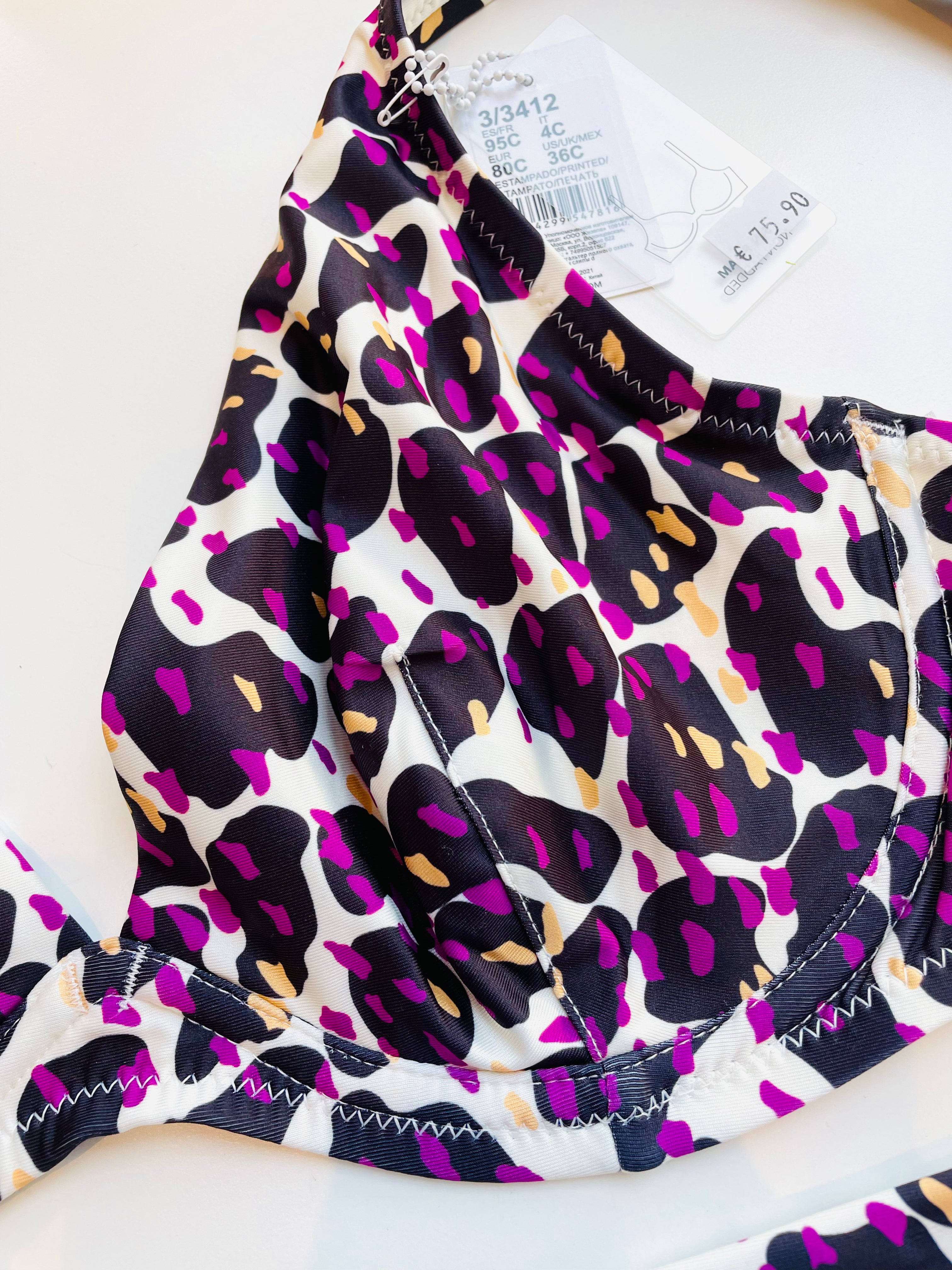 Costume Due pezzi fantasia Leopardata