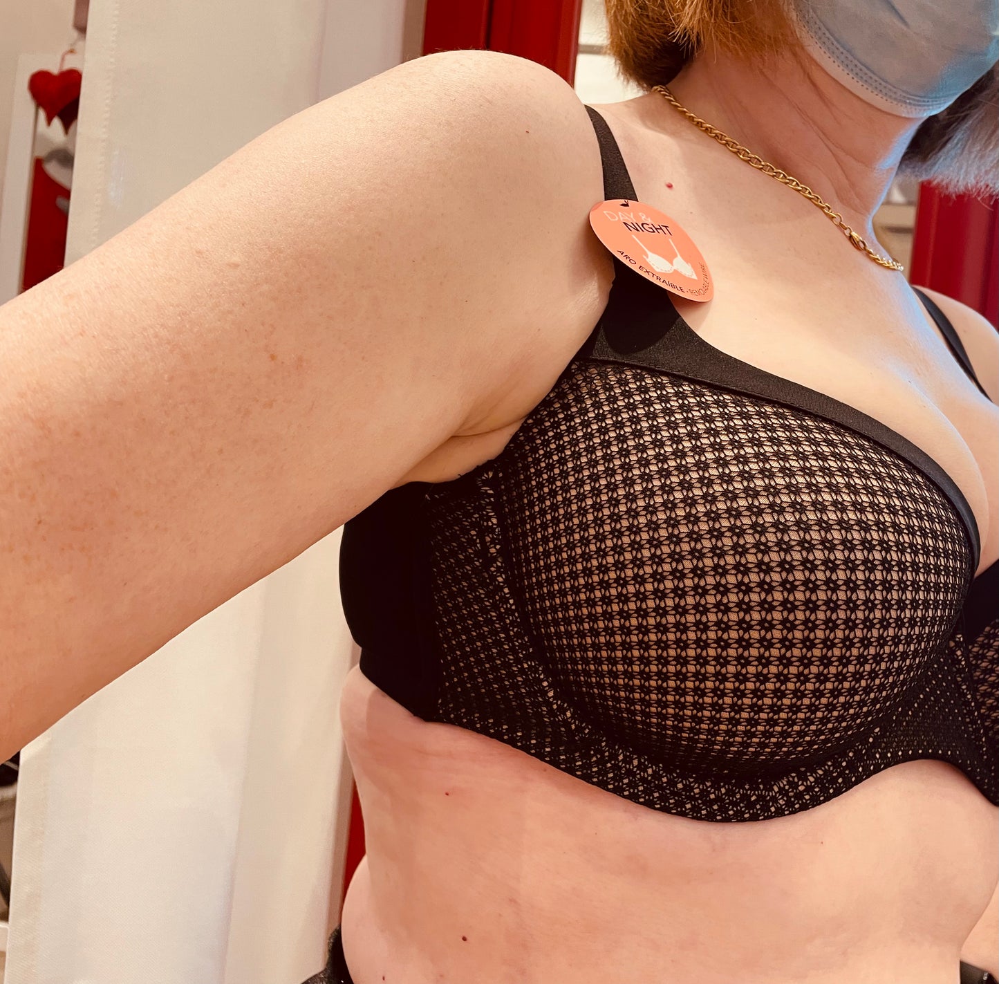 Reggiseno Day and Night Gisela Nero/Nudo Prodotto in Svendita Finale