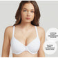 Reggiseno ELLA con ferretto e coppa preformata 0119 Bianco ULTIME TAGLIE PRONTA CONSEGNA-ARTICOLO IN SVENDITA FINALE-NON SOGGETTO A RESI O CAMBI