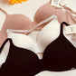 Reggiseno in fibra di bambù senza ferretto 0378 Nero/ Bianco Prodotto in Svendita Finale