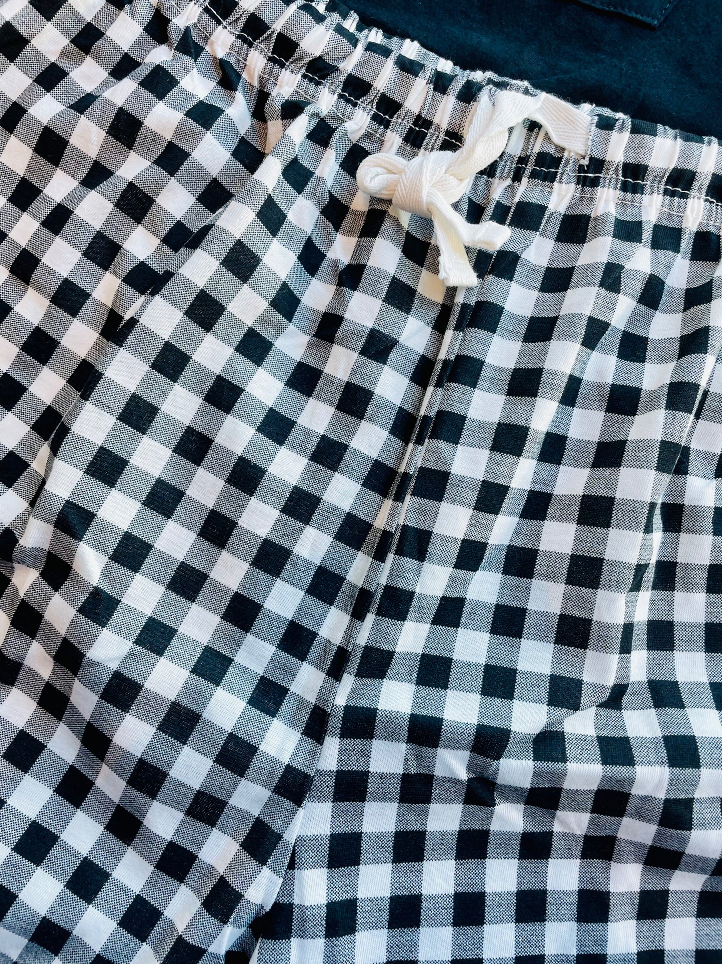 Pigiama T-shirt + pantaloncino quadri