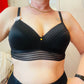 Reggiseno a triangolo senza ferretto coppa leggermente sagomata 0332 ULTIME TAGLIE PRONTA CONSEGNA-ARTICOLO IN SVENDITA FINALE-NON SOGGETTO A RESI O CAMBI