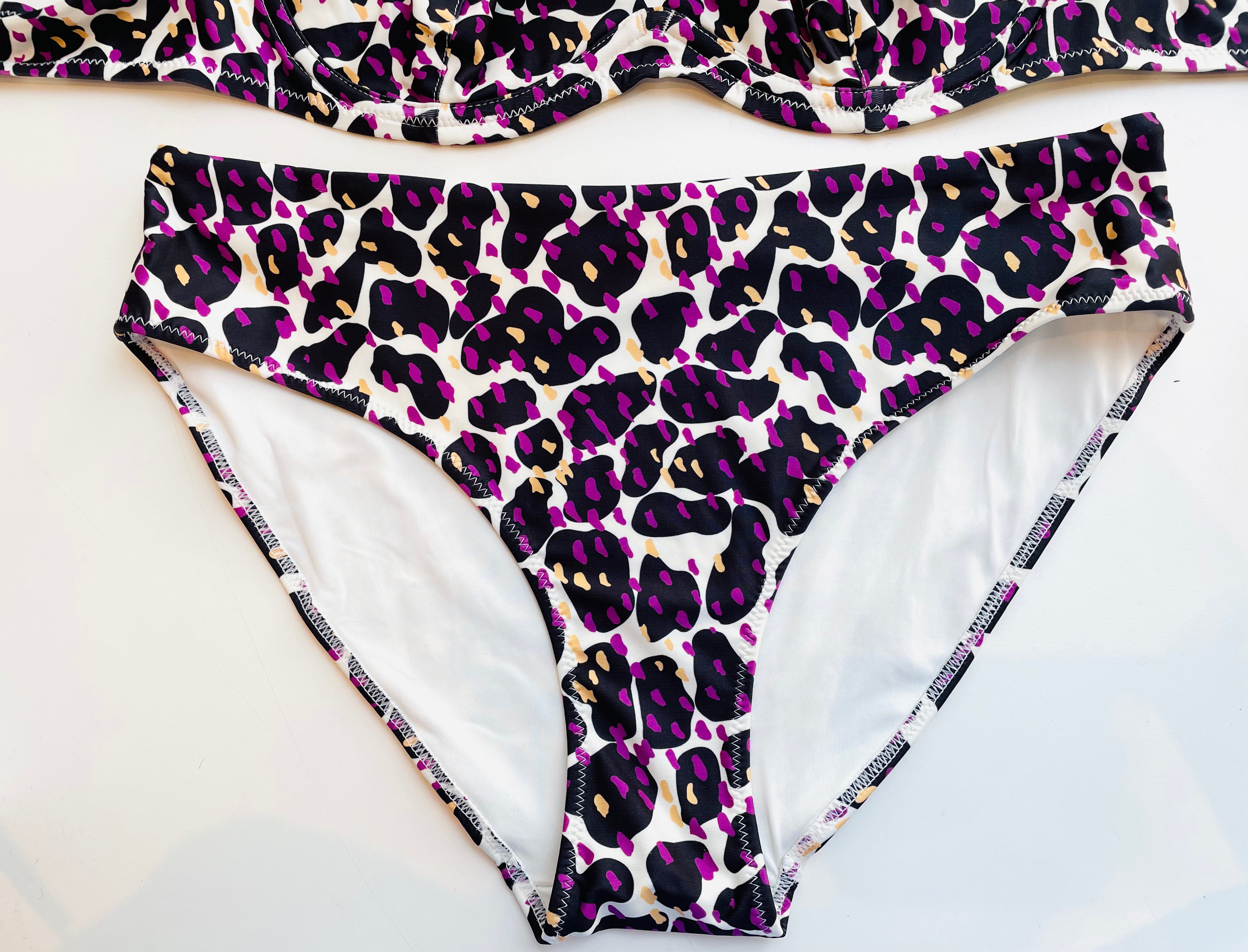 Costume Due pezzi fantasia Leopardata