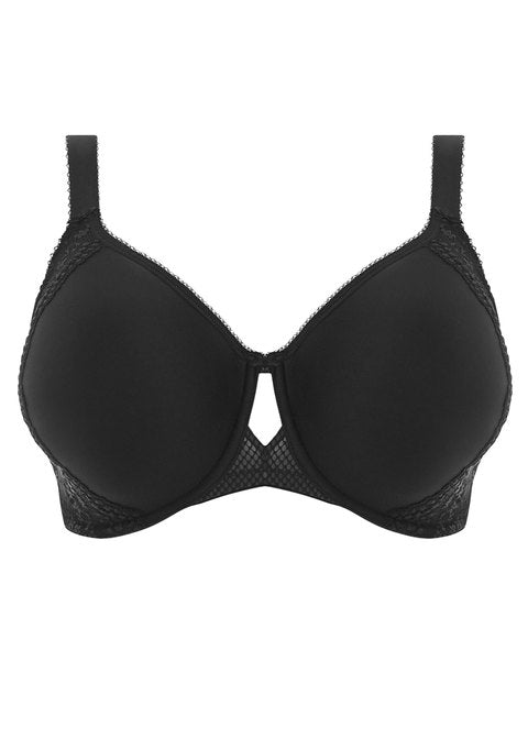 Charley Black Reggiseno Con Ferretto E Coppe Spacer