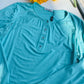 Camicia da notte verde acqua
